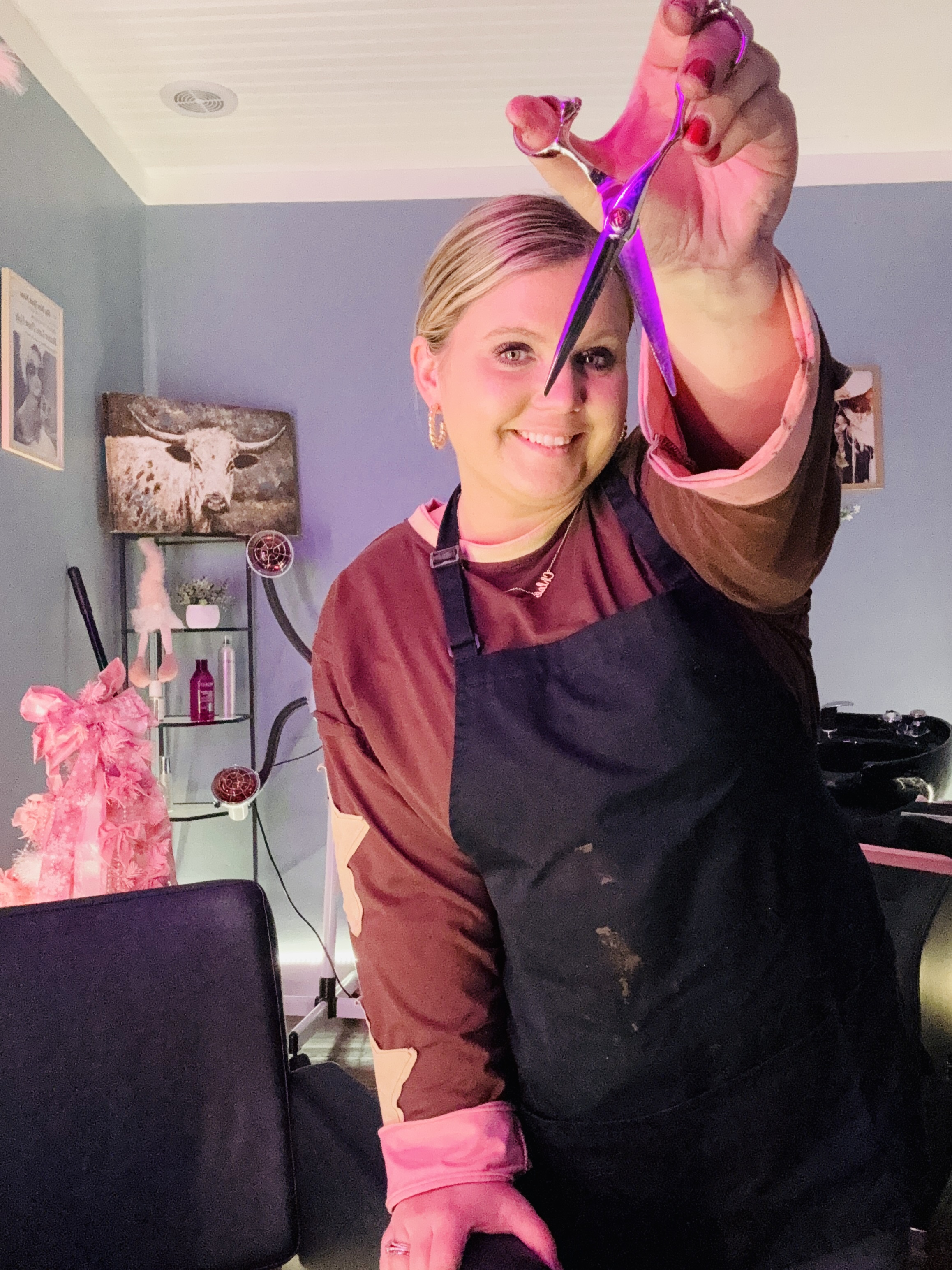 Brooke Holland, solo stylist and business educator for independent hair stylists