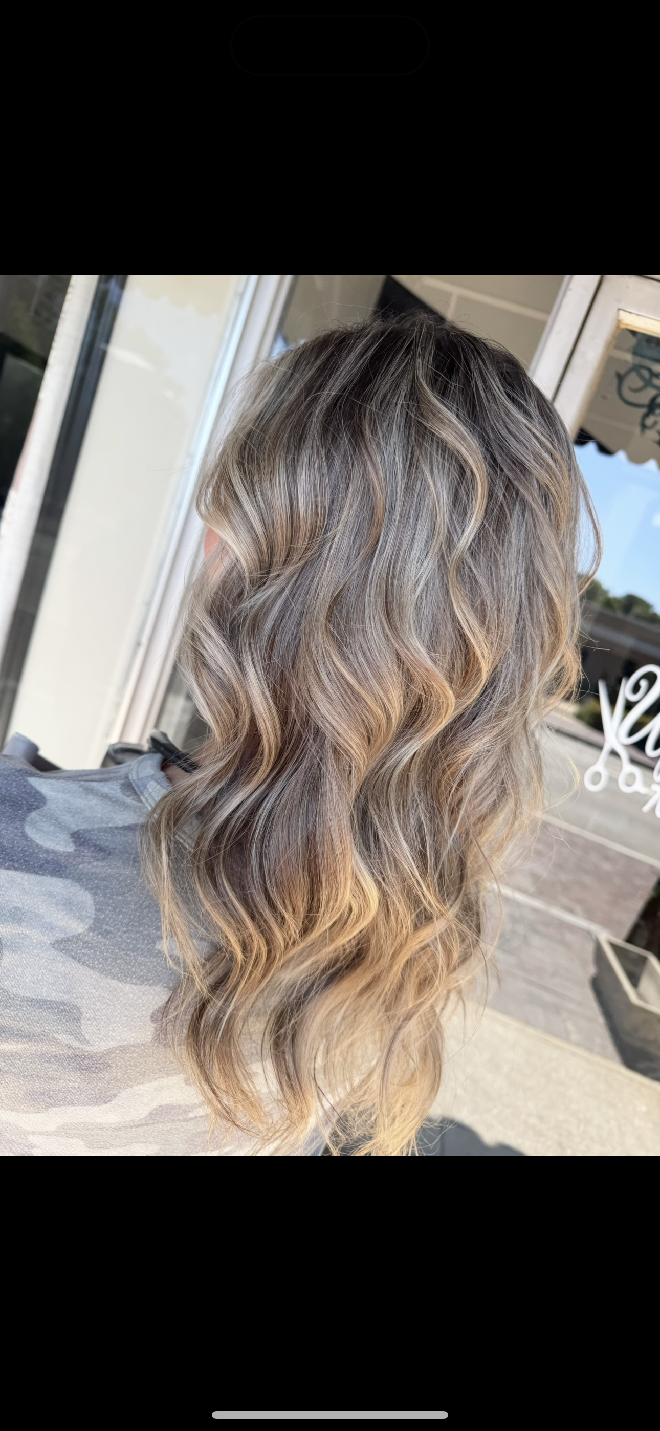 Bronde balayage with warm tones by Brooke Holland